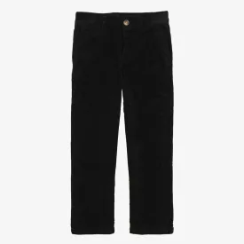 Boys Corduroy Pants Elastic Waist Vintage Trousers Kids Dress Suit Pants