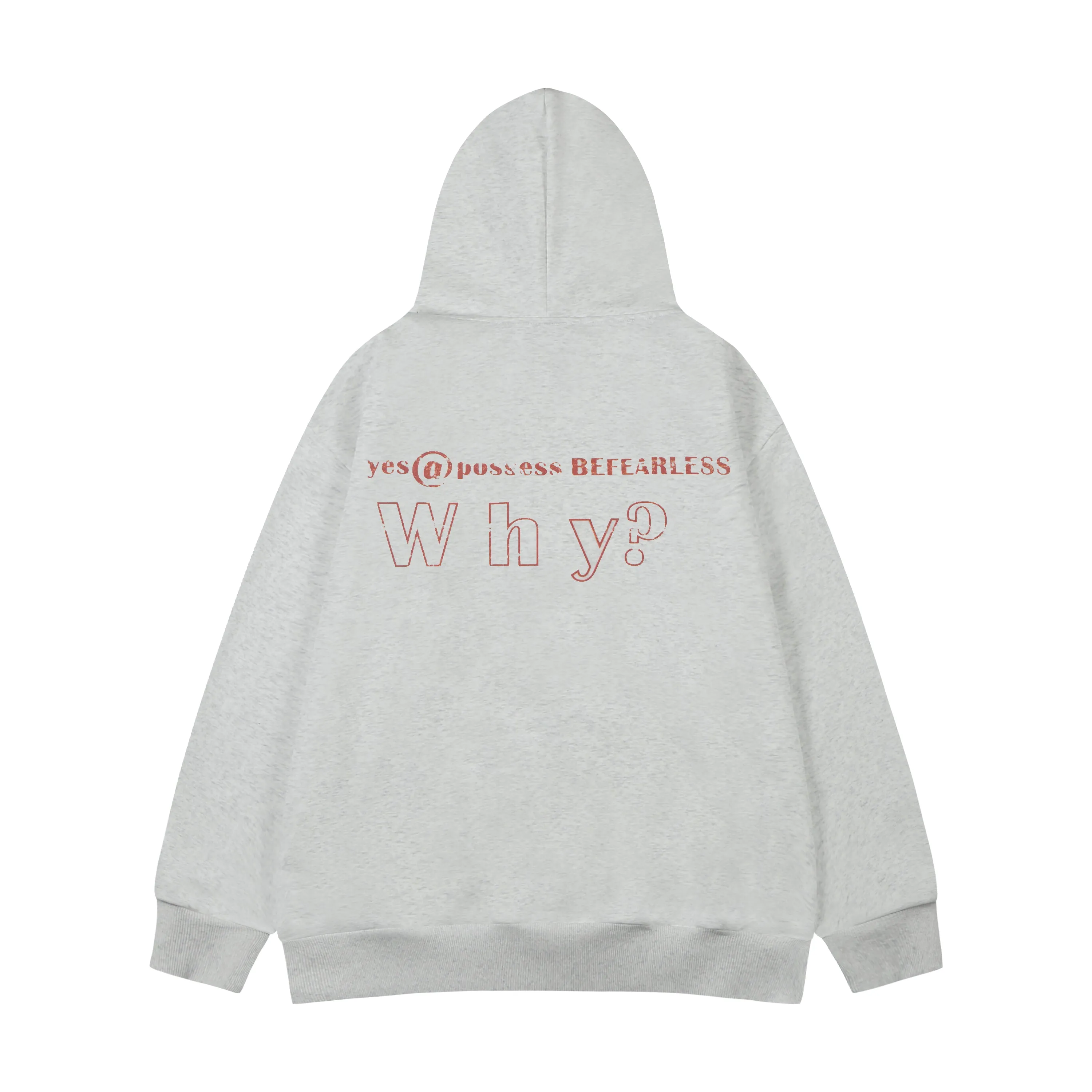 Faire Echo Bold Question Letter Hoodie