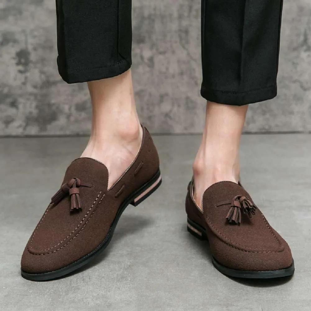 Men's Oxford Leather Dress Shoes Genuine Leather Shoes Comfort Loafers