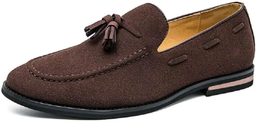 Men's Oxford Leather Dress Shoes Genuine Leather Shoes Comfort Loafers
