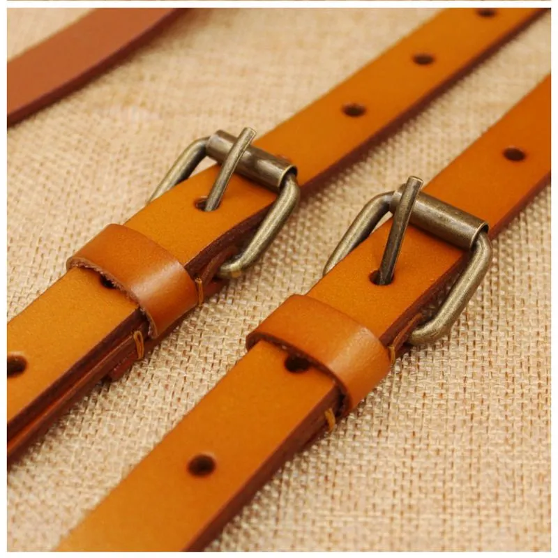 Personalized Wedding Groomsmen Leather Suspender, Men's Suspenders in Yellow Brown