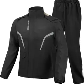 Scoyco Motorcycle Rain Suit Reflective Rain Jacket and Pants