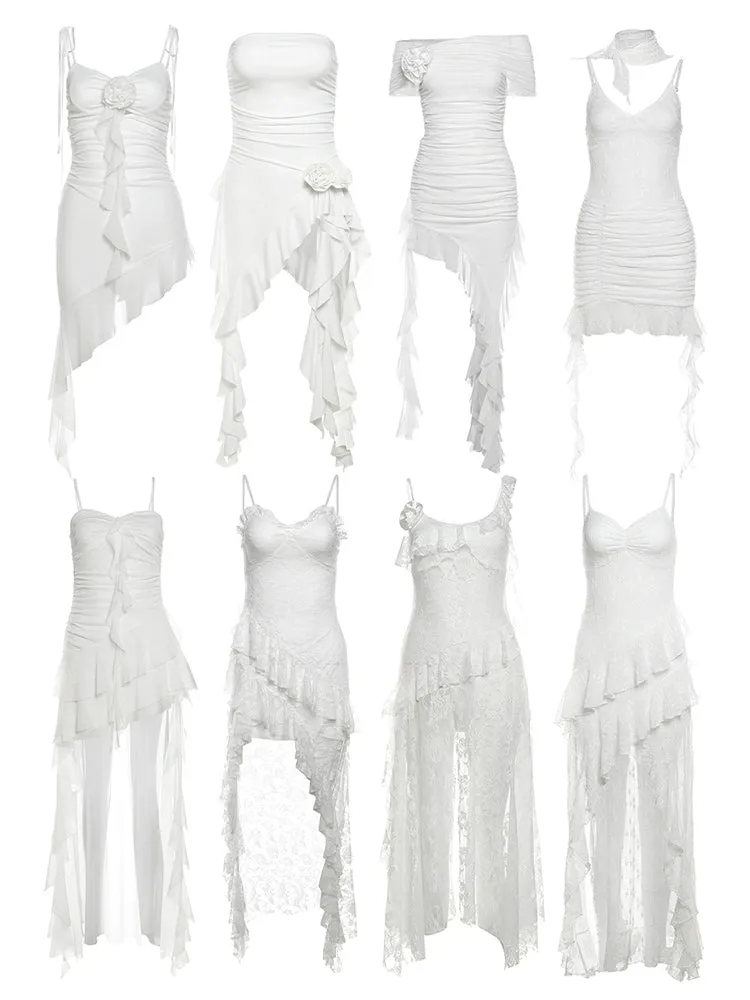Sweet and Spicy Suspender Bandeau Dress (DRAF)