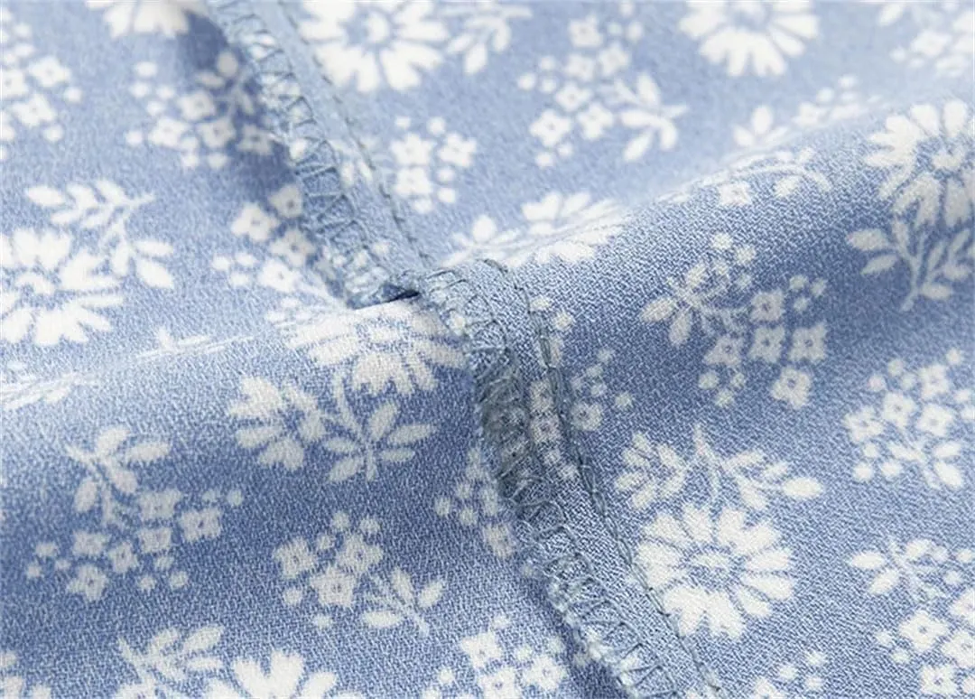 Women Square Neck Sleeveless Strap Floral Midi Dress Button Front High Slit Vacation Beach Dress